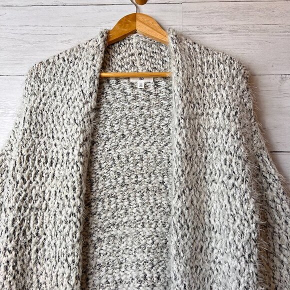 BP Cardigan Womens Size XS Super Soft Eyelash Marled Open Front Longline Sweater - Picture 6 of 15